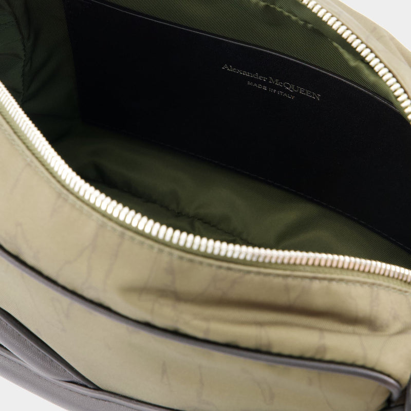 Harness Camera Bag - Alexander McQueen - Nylon - Khaki