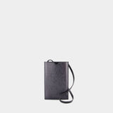 The Phone Holder Crossbody - Alexander McQueen - Nylon - Black