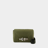 New Knuckle Bum Crossbody - Alexander McQueen - Nylon - Khaki