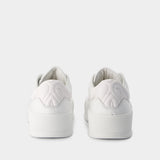 Deck Sneakers - Alexander McQueen - Calfskin - White
