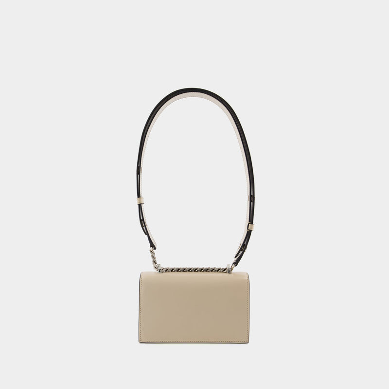 Mini Jewell.satchel Crossbody - Alexander McQueen - Leather - Camel