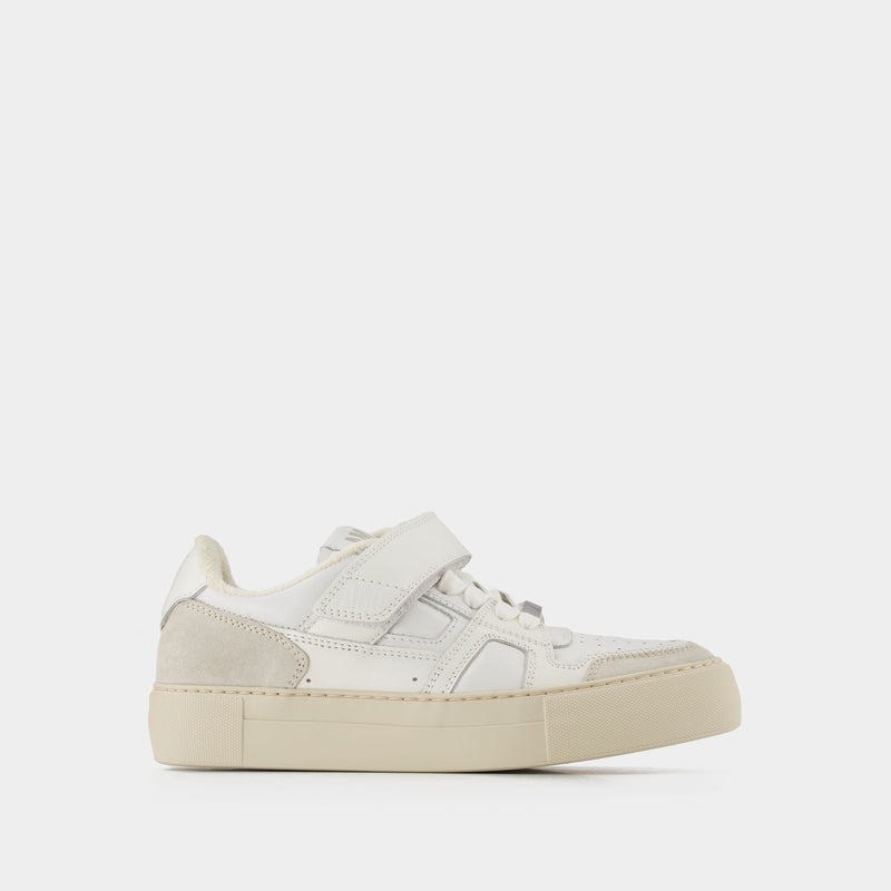 Low Top Ami Arcade Snk Sneakers - Ami Paris - White - Leather