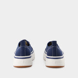 Low Top Ami 1980 Snk Sneakers - Ami Paris - Nautic Blue - Canva