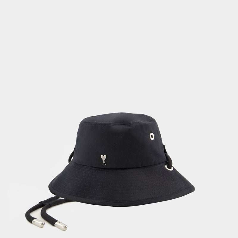 Adc Bucket Hat - AMI Paris - Cotton - Black