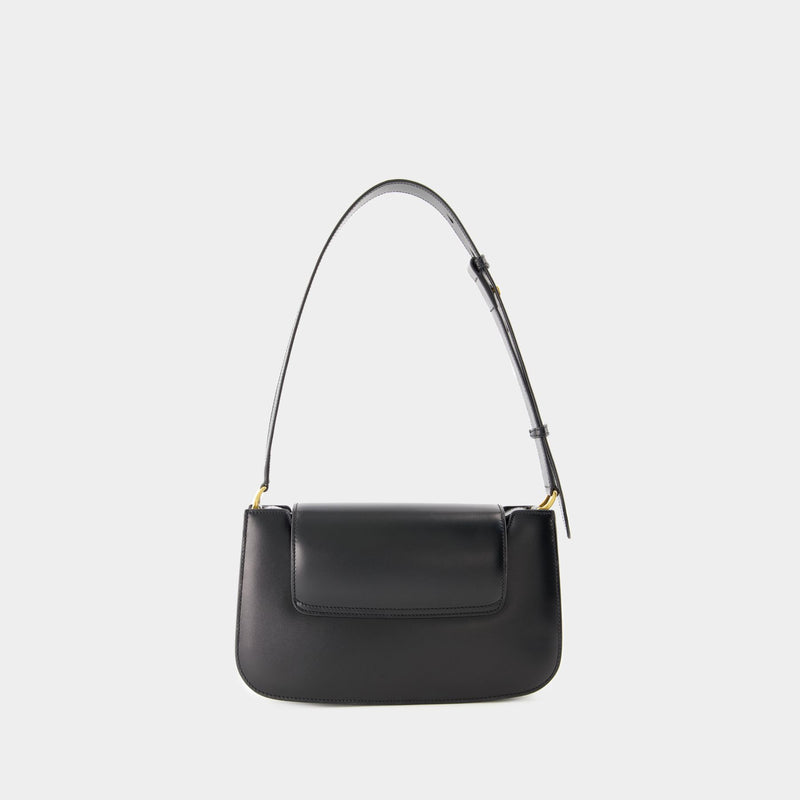 Paris Baguette Bag - AMI Paris - Leather - Black