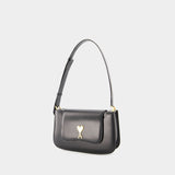 Paris bag - AMI Paris - Leather - Black