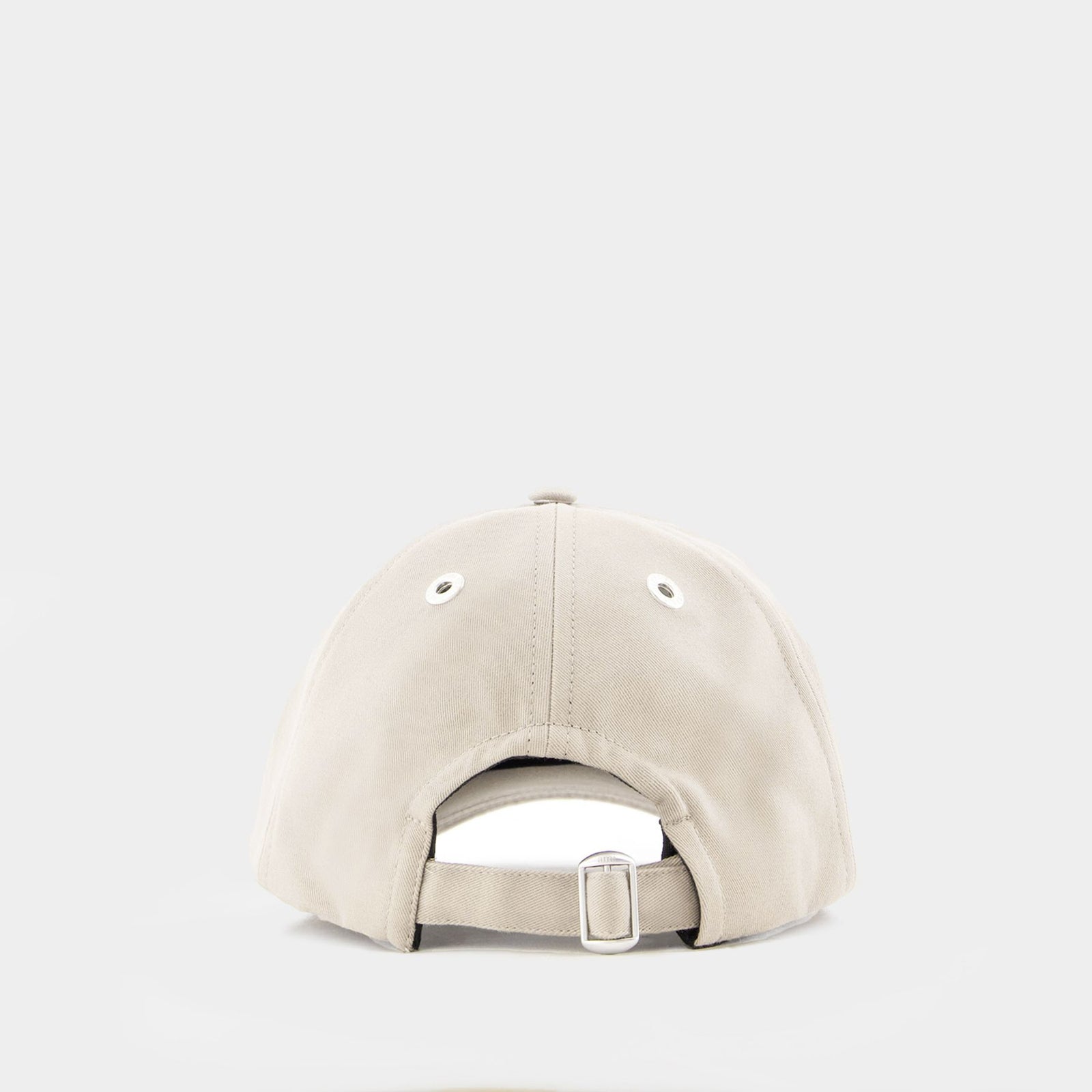 Red Adc Cap - AMI Paris - Cotton - Chalk