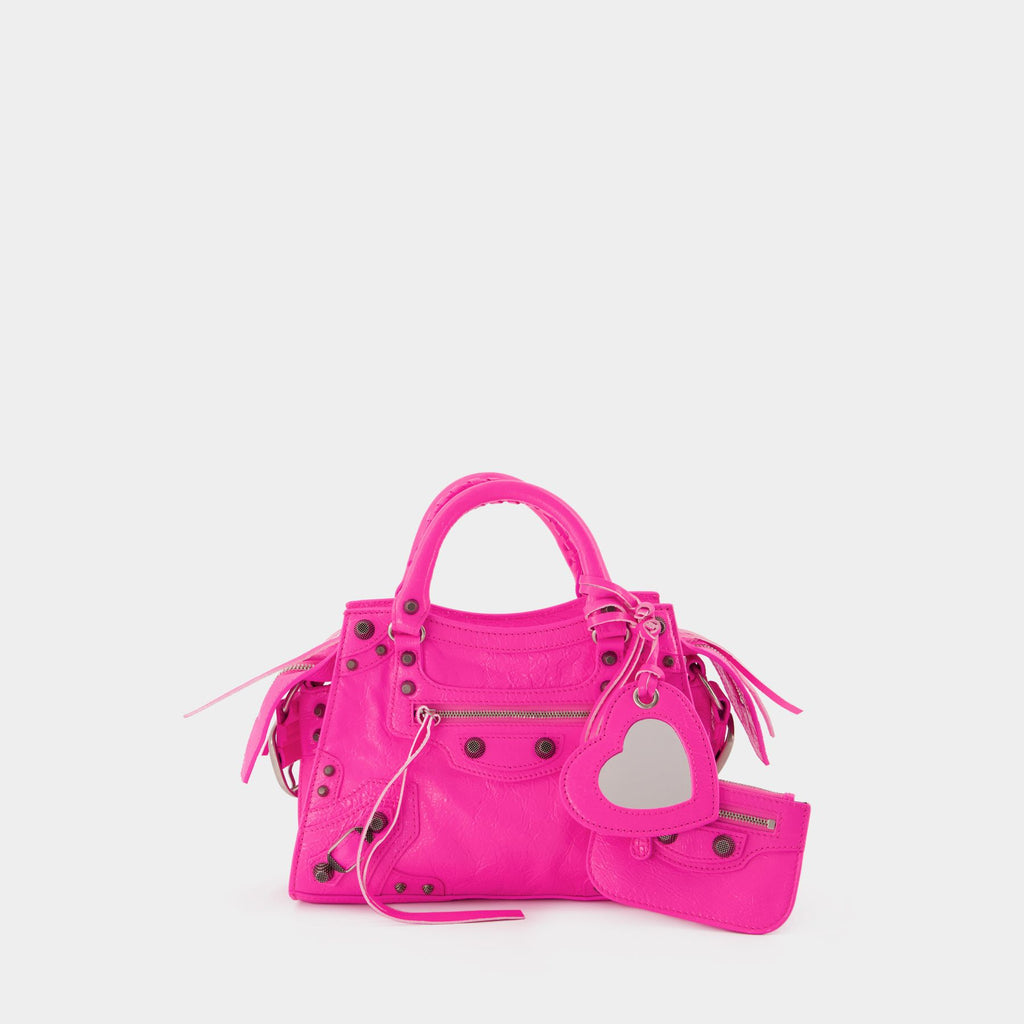 Neo Cagole Bag Balenciaga - Bright Pink Leather