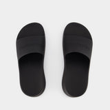 Chunky Wedge Sandals - Balenciaga - Black