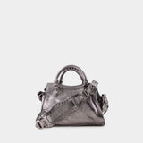 Neo Cagole Xs Bag - Balenciaga - Leather - Silver