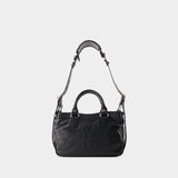 Neo Cagole Medium Bag - Balenciaga - Leather - Black