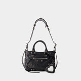 Neo Cagole Medium Bag - Balenciaga - Leather - Black