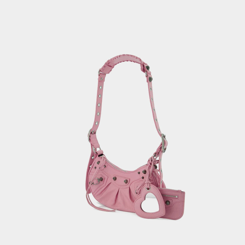 Le Cagole XS Sho bag - Balenciaga - Leather - Powder Pink