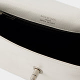 Bb Soft Flap Bag - Balenciaga - Leather - White
