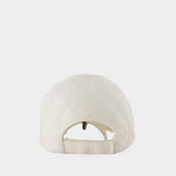 Piercing Hat - Balenciaga - Cotton - White
