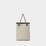 Duty Free Phone Holder - Balenciaga - Cotton - Beige