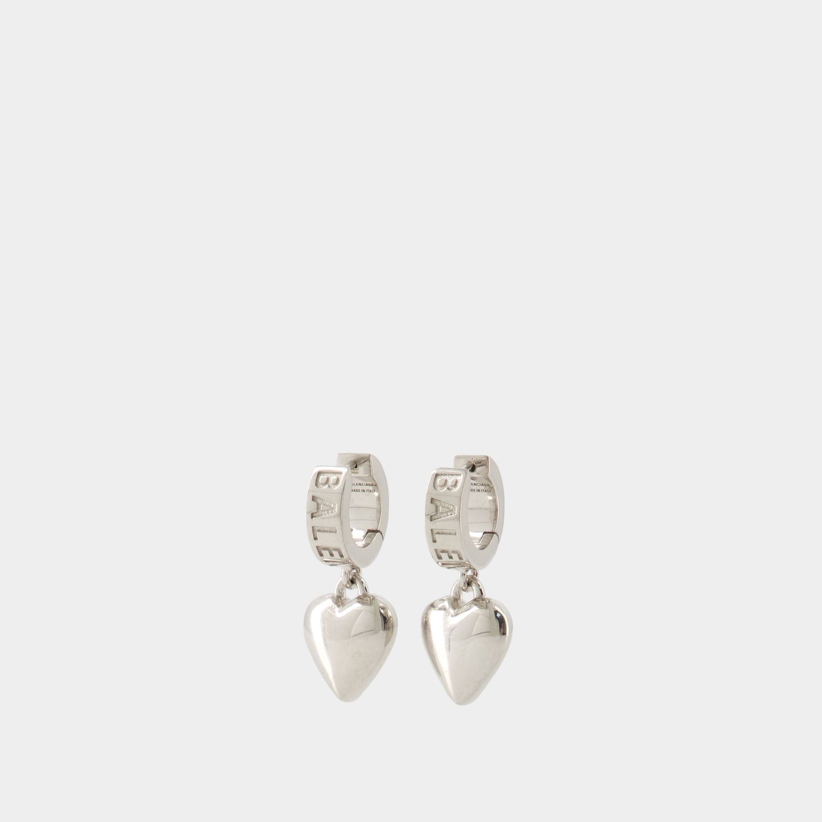 すぐ届く!BALENCIAGA SHARP HEART ピアス Sharp Heart Earrings - Balenciaga - Silver