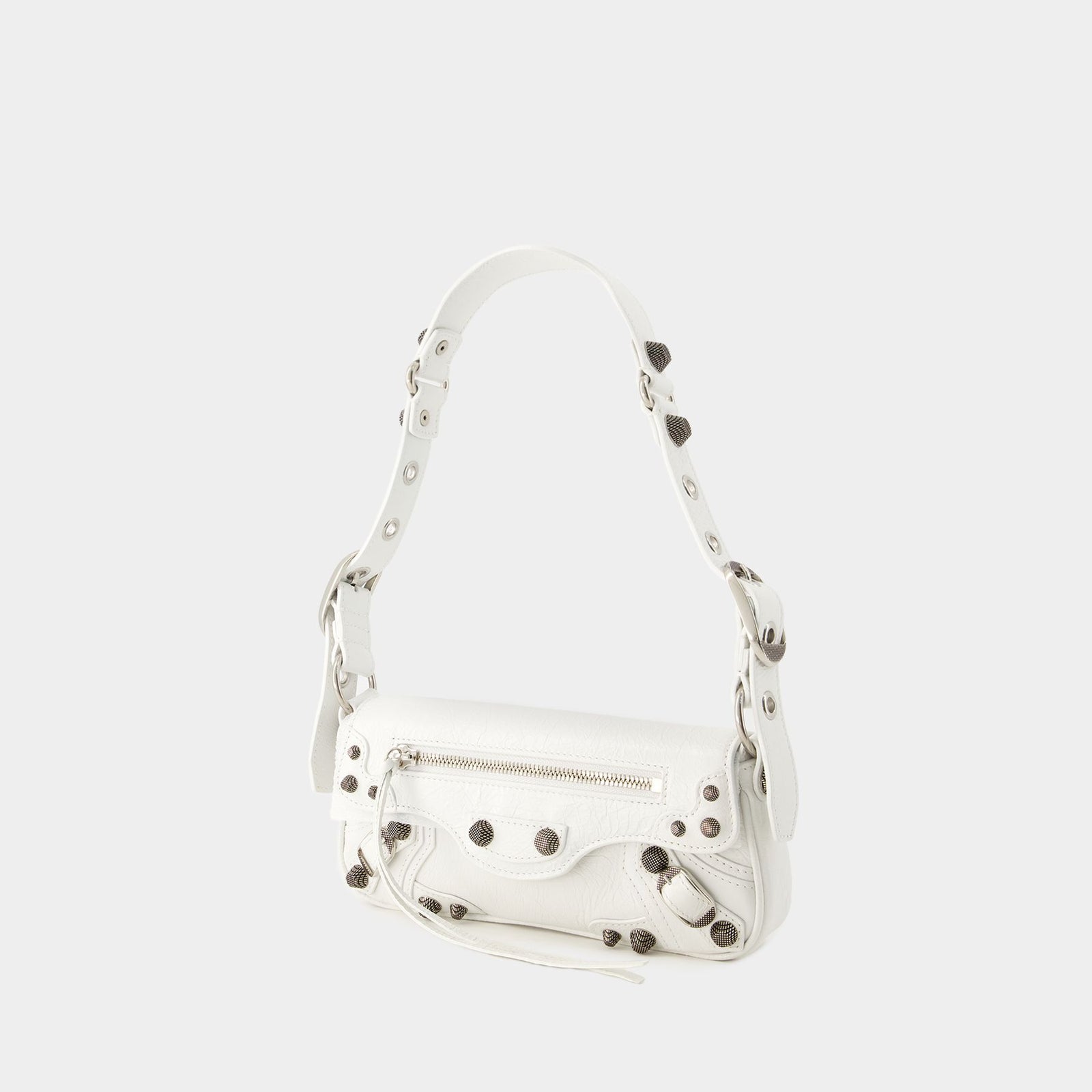 ショルダーバッグ・ポシェット Balenciaga \"Le City\" shoulder bag White Le City Mini leather shoulder bag in white - Balenciaga