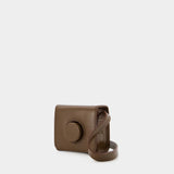 Mini Camera Crossbody  - Lemaire - Hazelnut Brown - Leather