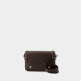 Mini Ransel Satchel Crossbody - Lemaire - Leather - Pecan Brown