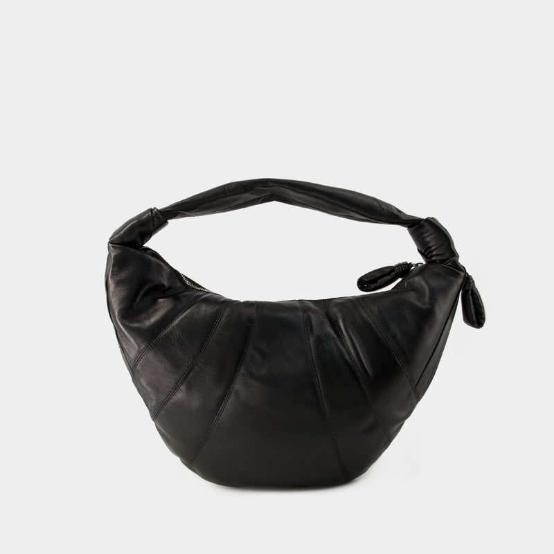 Fortune Croissant Bag - Lemaire - Leather - Black