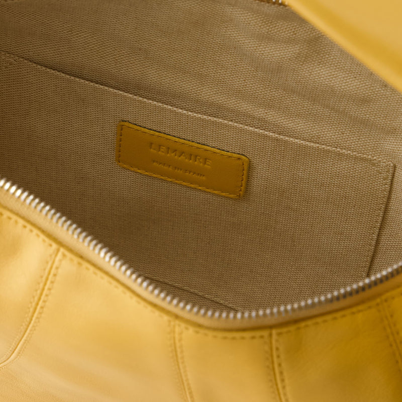 Fortune Croissant Bag - Lemaire - Leather - Yellow