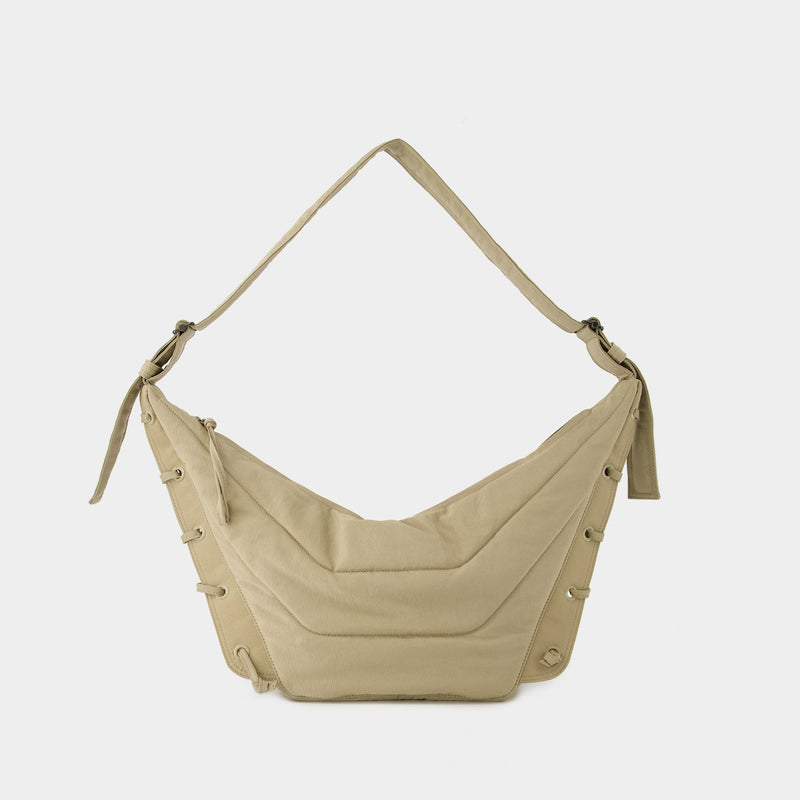 Medium Soft Game Bag - Lemaire - Nylon - Beige