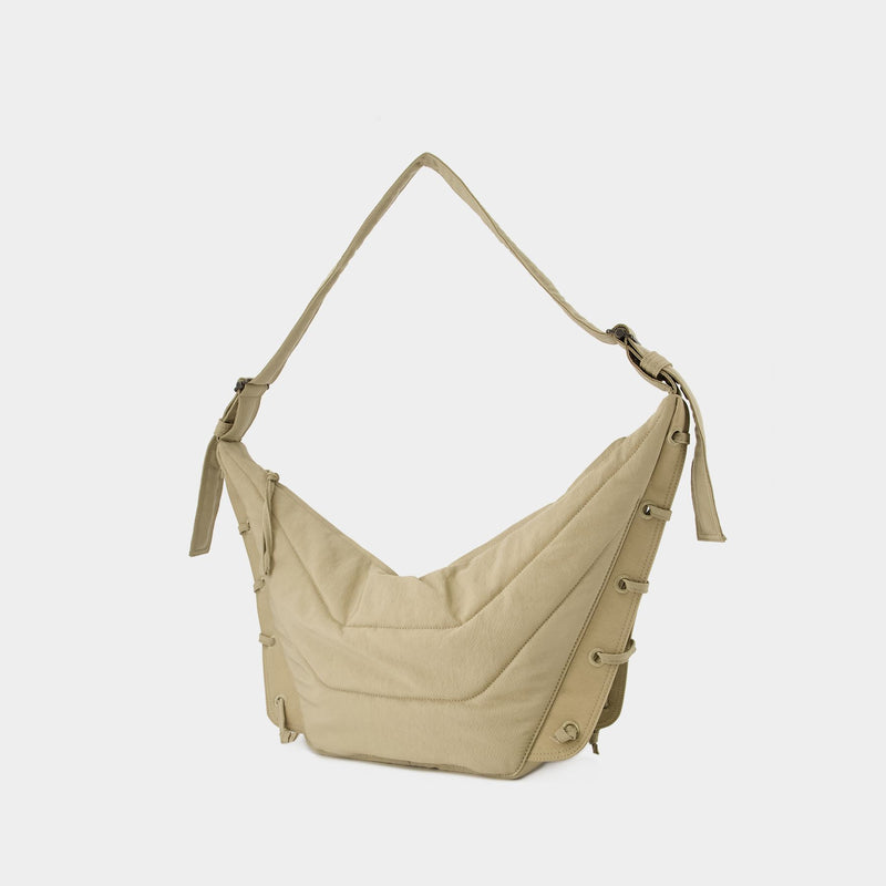 Medium Soft Game Bag - Lemaire - Nylon - Beige