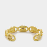 Selma Trefoil Bracelet in Gold