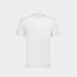 Classic Tricolor Fox Patch T-Shirt - Maison Kitsune - White - Cotton