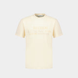 Paris T-Shirt - Maison Kitsuné - Cream - Cotton