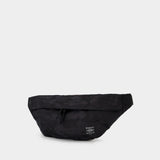 Maison Kitsune X Eastpak Springer Belt Bag in Black Nylon