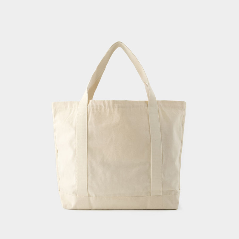 Maison Kitsuné Palais Royal Tote Bag In Beige