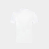 Handwriting Regular T-Shirt - Maison Kitsune - Cotton - White