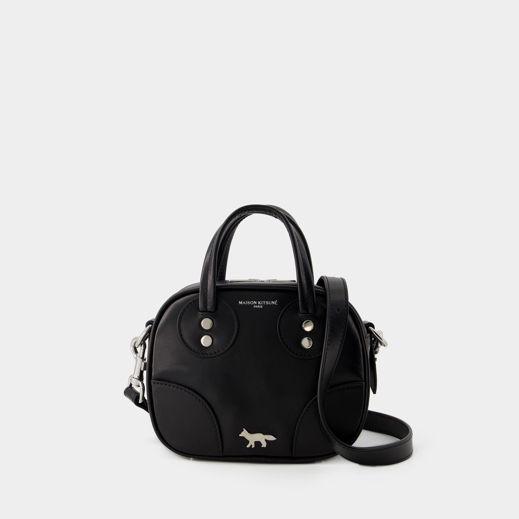 【関税込み】Cloud Shoulder Bag - Maison Kitsune - Leather - CLOUD CROSSBODY BAG | Maison Kitsuné