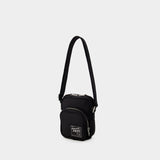 Crossbody Bag - Maison Kitsune - Nylon - Black