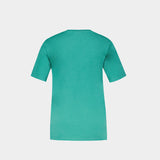 Fox Head Patch T-Shirt - Maison Kitsune - Cotton - Green