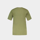 Chillax Fox Patch T-Shirt - Maison Kitsune - Cotton - Green