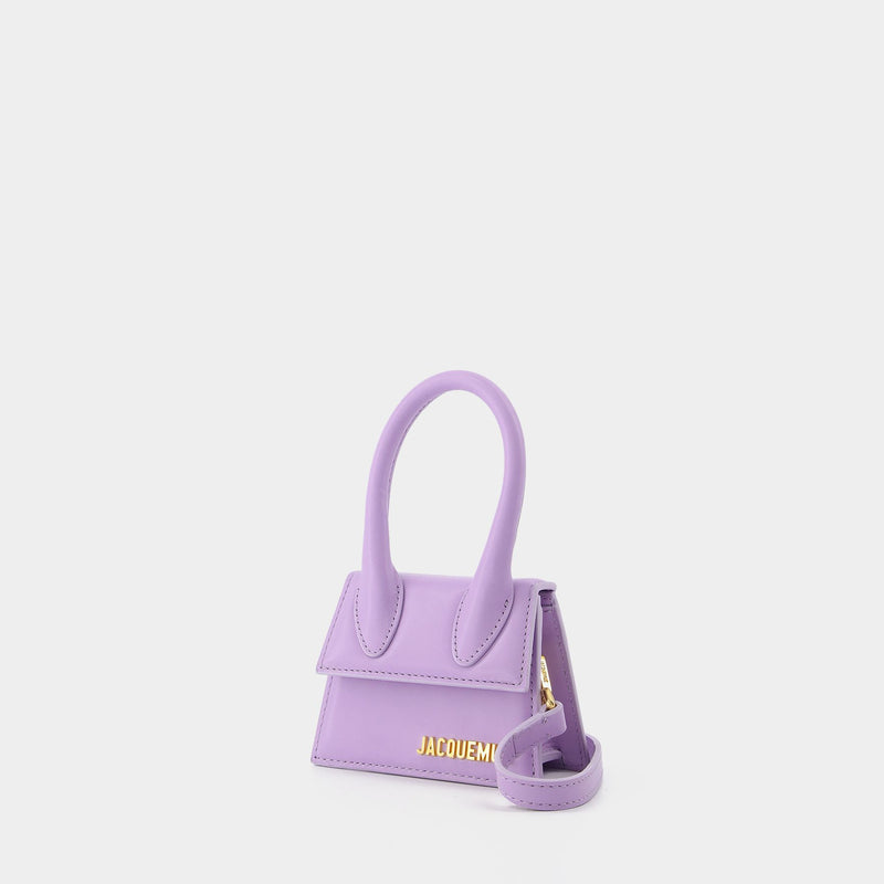 Le Chiquito bag in Purple Leather