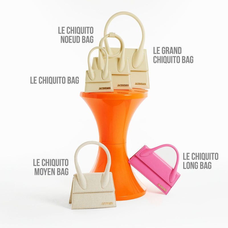 Le Chiquito Medium Bag - Jacquemus - Linen - Light Greige
