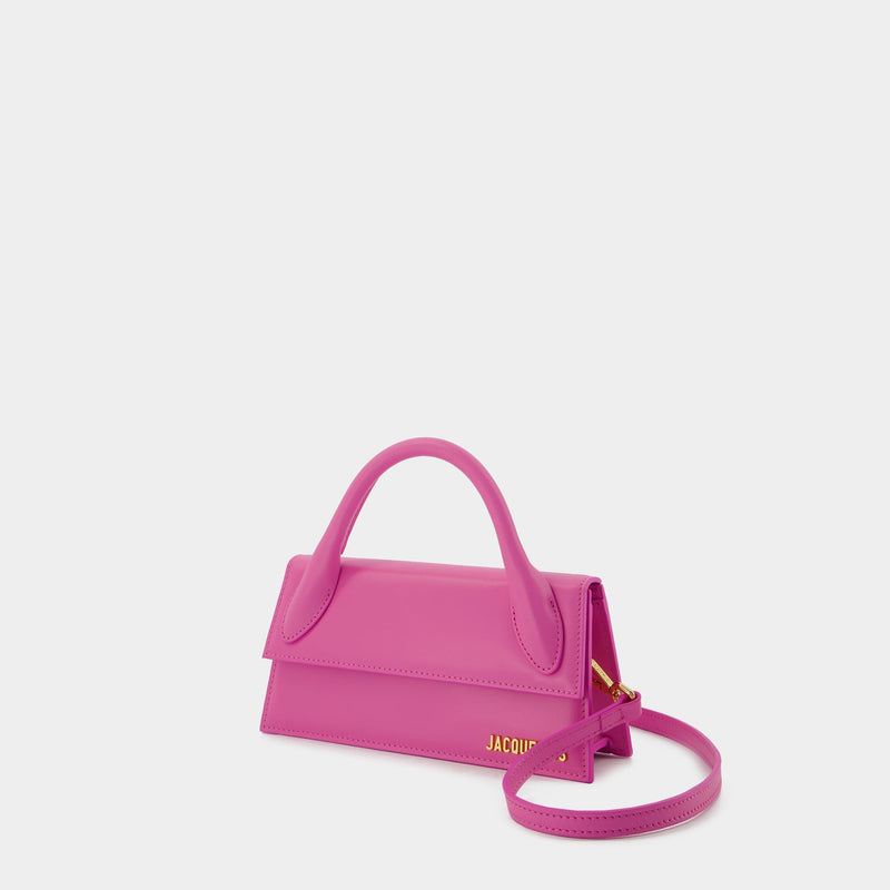 Le Chiquito Long Bag - Jacquemus -  Pink - Leather