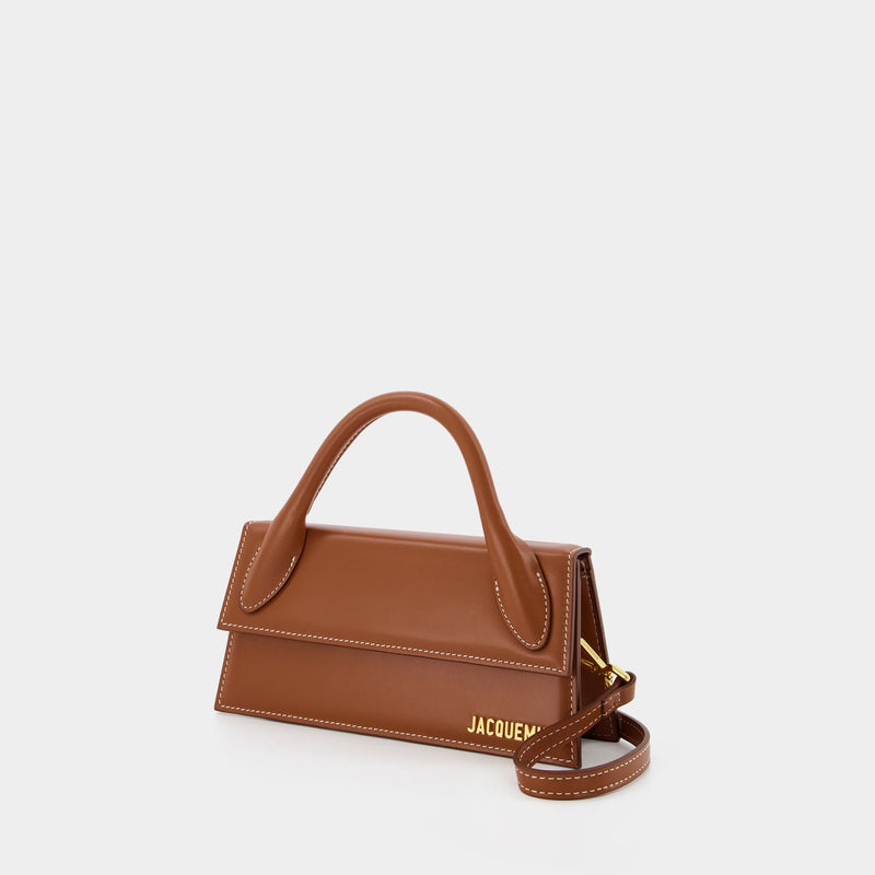 Le Chiquito Long Bag Jacquemus Light Brown Leather