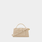 Le Bambino Bag - Jacquemus - Leather - Dark Beige