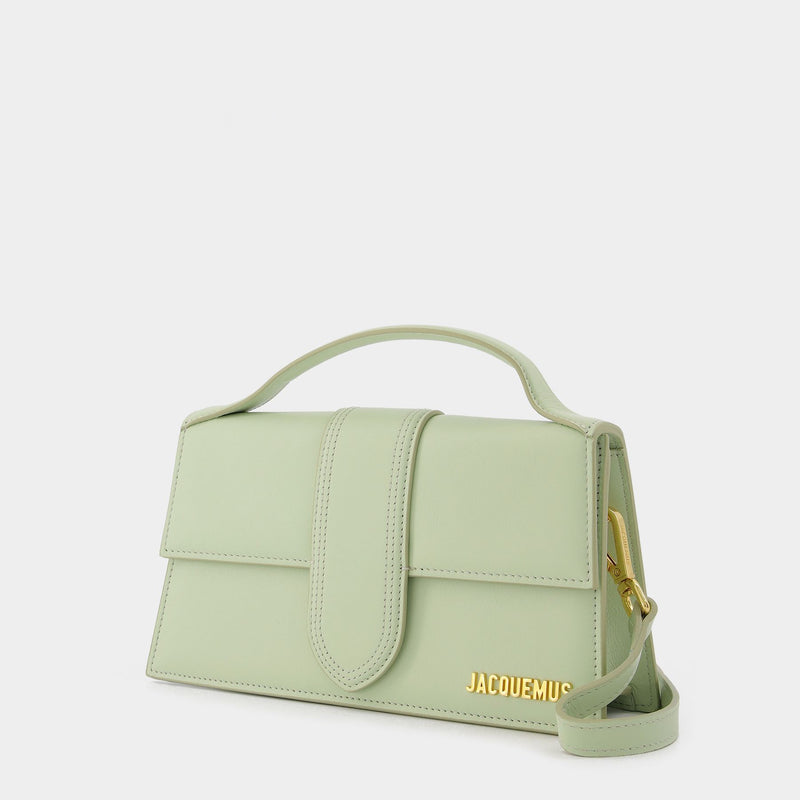 Le Grand Bambino bag in Green Leather