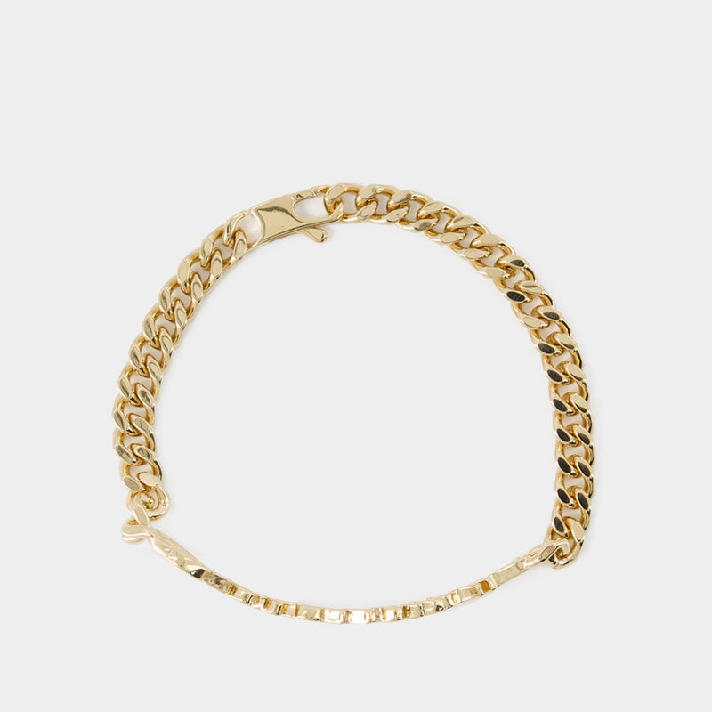 La Gourmette Bracelet - Jacquemus - Brass - Gold-tone