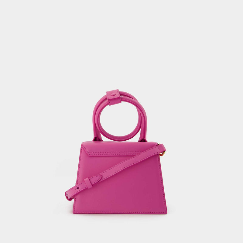 Le Chiquito Noeud Bag - Jacquemus -  Pink - Leather