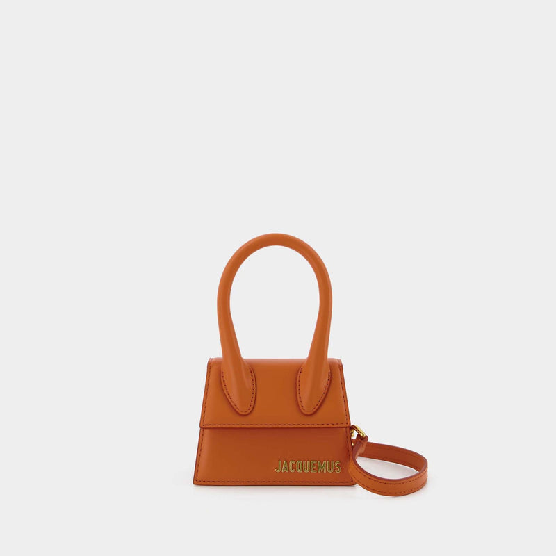 Le Chiquito Crossbody - Jacquemus - Orange - Leather