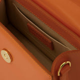 Le Chiquito Noeud Bag - Jacquemus - Orange - Leather