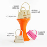 Le Chiquito Noeud Bag - Jacquemus - Orange - Leather