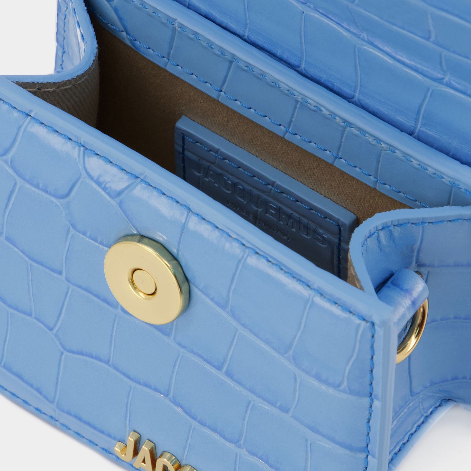 JACQUEMUS ライトブルー ミニショルダーバッグ Jacquemus Le Chiquito Mini Bag | Blue | FARFETCH